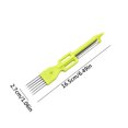 thumbnail image 3 of Vegetable Chopper Slicer with Stainless Steel Blades | Multi-Purpose Garlic Scallion Cutter | Grater Skin Peeler | Ergonomic Handle | Rust Resistant | Quick Food Prep Tool | 1 Pack, 3 of 5