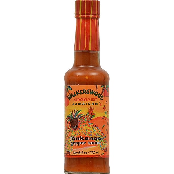 Walkerswood Seriously Hot Jamaican Jonkanoo Pepper Sauce, 6 fl oz