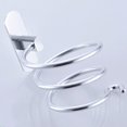 thumbnail image 1 of BR Soporte para secador de pelo de pared - Aluminio, plata, accesorios de baño y cocina, 1 of 5