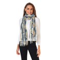 thumbnail image 2 of FORMRS Womens Scarf Winter Soft Long Big Warm Shawls Wrap Tassel Scarves, Winter Village, 2 of 9