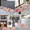 thumbnail image 2 of Bernese Mountain Dogs with Pioneer Flower Kitchen Rug Mat,Kitchen Runner Rugs Non Skid Washable,Decorative Kitchen Floor Mats for Kitchen,Sink,Laundry,17"X47", 2 of 5