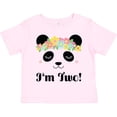 thumbnail image 3 of Inktastic 2nd Birthday Panda Face 2 Year Old Girl Girls Toddler T-Shirt, 3 of 5