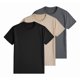 thumbnail image 2 of Pack 3 Playeras Deportivas Mujer Cuello Redondo,Black Khaki Grey,L, 2 of 7