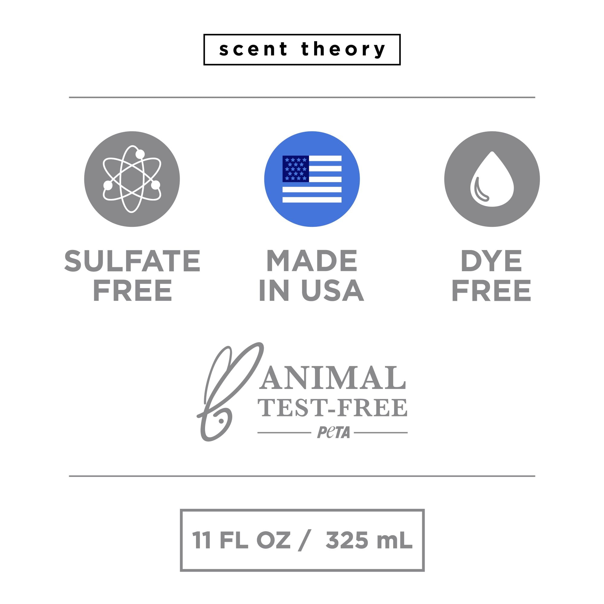 Scent Theory Foaming Hand Soap, Cedar and Black Citrus, 11 fl oz