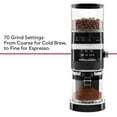 thumbnail image 3 of KitchenAid Burr Coffee Grinder, Onyx Black, KCG8433, 3 of 7