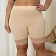 thumbnail image 6 of Riecok Underwear Briefs for Women Plus Size High Waist Tummy Control Butt Lifting Stretch Soft Comfortable Briefs Khaki XXL, 6 of 7