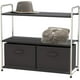 thumbnail image 1 of Closet Storage Simple Houseware, 3 niveles con 2 cajones, gris oscuro, 1 of 8