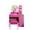 Hot Pink, variant on Zimtown Makeup Vanity Table Set with Drawer & Cabinet, Makeup Desk with Lighted Mirror,3 Modes Adjustable Lights, Dressing Table for Bedroom, Hot Pink