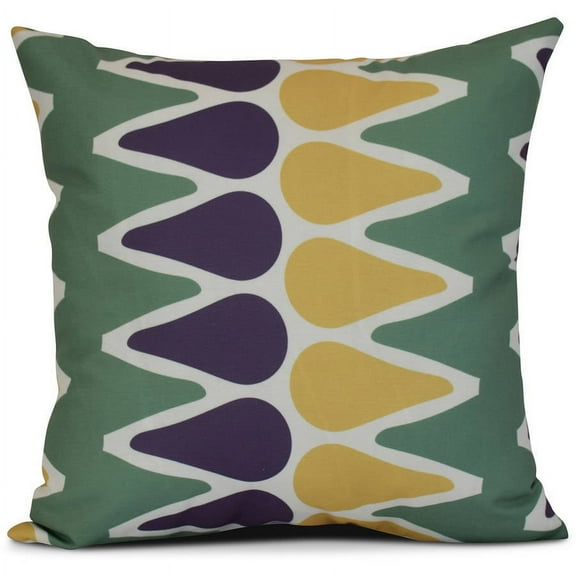 Simply Daisy, Geometric, Multi Colored Picks Outdoor Pillow