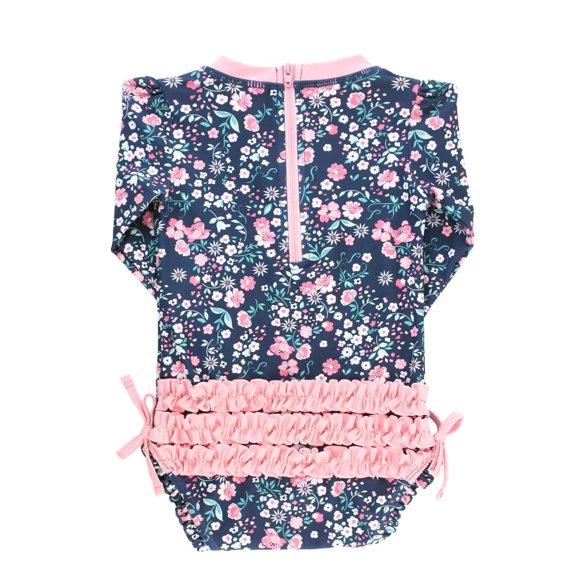 Protector antisarpullido de una sola pieza con volantes Moonlit Meadow, 18-24 m