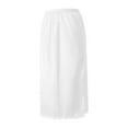 thumbnail image 5 of Half Slip Lace Long Underskirt Women's Satin Half Slip Half Slips for Under Dresses Slip, 5 of 6