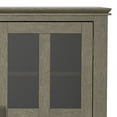 thumbnail image 2 of Simpli Home Artisan Wood 53" Transitional TV Media Stand in Farmhouse Gray For TVs up to 60", 2 of 12