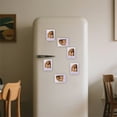 thumbnail image 4 of Surpdew Magnetic Frames For Refrigerator, Clear Picture Frames For Mini Instant Photos, Wallet Size Magnet Frame For Fridge,1Pack Purple 3.5*2.5Inch, 4 of 6