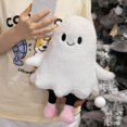 thumbnail image 3 of Ghost Plush Toy Cute Soft Plush Ghost-Funny Prank Plushie Doll Home Decor Holiday Party Gift-11.8'', 3 of 8