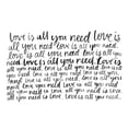 thumbnail image 3 of Popp, Grace 18x15 Black Modern Framed Museum Art Print Titled - Writing with Love I, 3 of 5