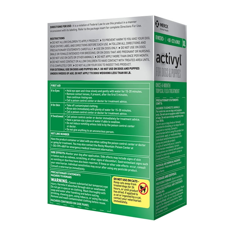 Activyl tick plus flea 2025