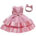 thumbnail image 1 of Kids Girl Birthday Party Bow Tutu Tulle Dress zhangyuxiang LED, 1 of 2