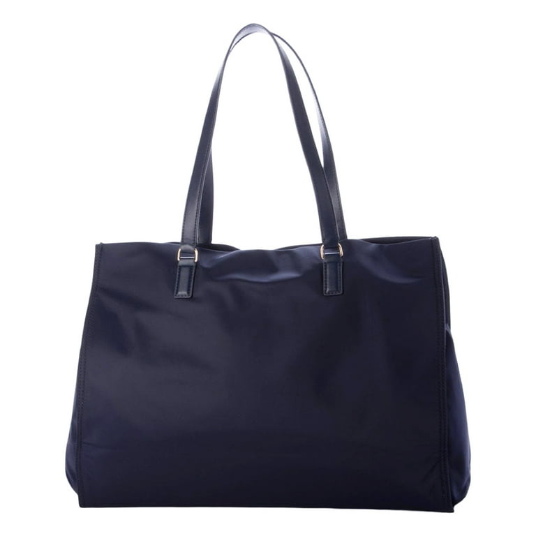 Tory Burch Women's Ella Large Nylon Tote Bag (Tory Navy