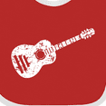 thumbnail image 4 of Inktastic Grunge Guitar Boys or Girls Baby Bib, 4 of 4
