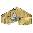 thumbnail image 2 of swatch men's ygg706g stainless steel gold tone dial watch, 2 of 4