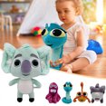 thumbnail image 4 of Conjunto de 5 piezas de peluche de regreso al interior de Frank Maddie Voice Chaz, figura de peluche, koala, lagarto, serpiente, animal de peluche, regalos para fanáticos, 4 of 5