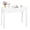 White, variant on Home Office Small Writing Desk with Drawers Bedroom, Study Table for Adults/Student, Vanity Makeup Dressing Table Save Space Gifts White (White)