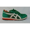 thumbnail image 1 of Asics Onitsuka Tiger OC Runner Shoes Men Sz 8 Green Leather White Sneaker DL301, 1 of 6