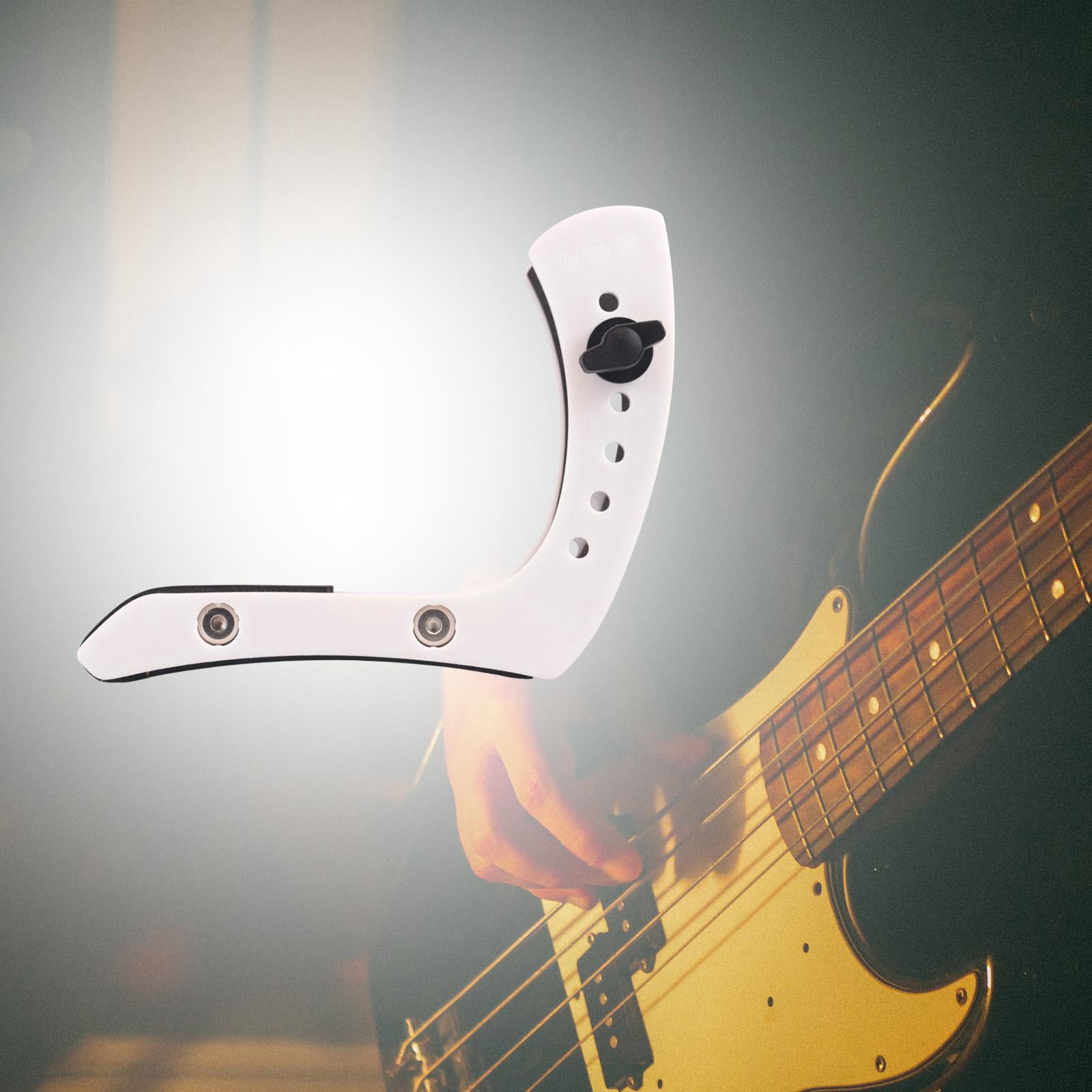 LeeQinersw Electric Guitar Leg Rest Ergonomic Accessory Performance Professional Holder White