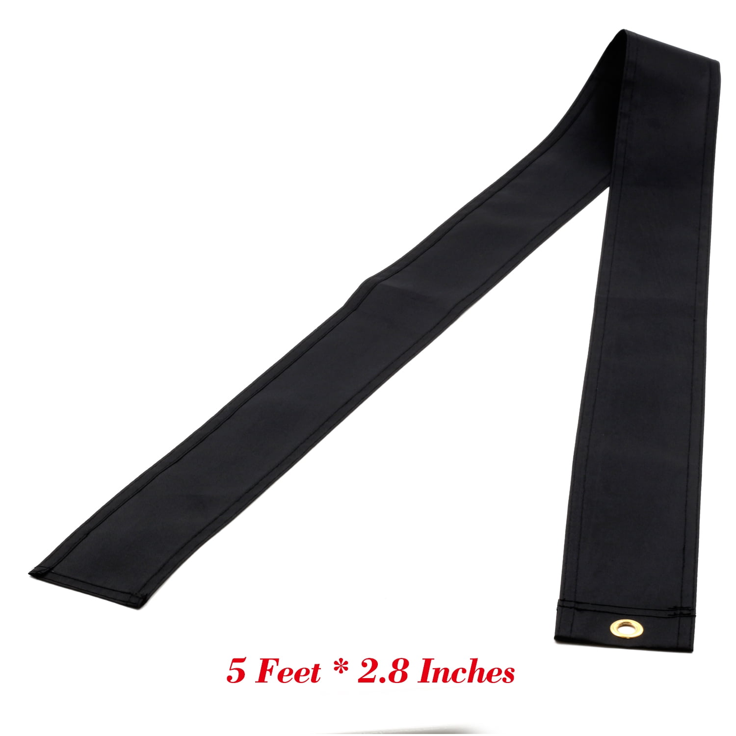 Anley Flag Mourning Streamer (Ideal for 3x5 FT Flag) Half-Mast Mourning Ribbon - Double Stitched - Honoring The Fallen Half-Staff Mourning Streamer