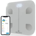 thumbnail image 1 of Bascula Smart Analizadora Corporal INEVIFIT Bluetooth de Alta Precisión Mide Peso Músculo IMC y más Plateado INEVIFIT I-84556, 1 of 2