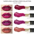 thumbnail image 2 of Khasana Lipstick Set. Long Lasting Lip color, 4 Piece Gift Set. Moisturizing Formula, Infused with Vitamin E and Vitamin C. Multi Finish Lip Makeup, Cream Gloss & Matte. Pack of 4., 2 of 5