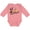 Mauve, variant on Inktastic Lil' Cowgirl Girls Long Sleeve Baby Bodysuit