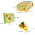 thumbnail image 2 of Creative Fast Food Building Blocks, DIY Fast Food Burger French Fries Pizza Hot Dog, Food Model, Building Blocks Toys, Holiday Gift, 2 of 5