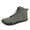Grey, variant on CHENge Snow Boots for Men Size 10 Knee High Round Toe High Top Thermal Cute Printed Casual Walking Shoes(Grey,11.5)