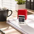 thumbnail image 6 of Office Teacher 3ml Self Inking Date Stamp, Automatic Ink Return Date Stamp, Teacher Office QC Date Stamp for Home School Office Business Document Dating, Green, 6 of 8