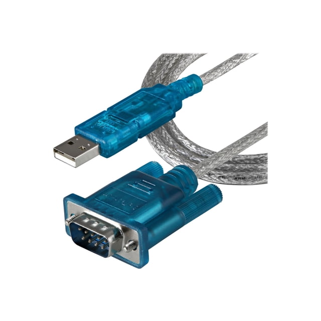 StarTech.com 3ft USB to RS232 DB9 Serial Adapter Cable - M/M - Serial adapter - USB 2.0 - RS-232