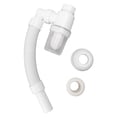 thumbnail image 3 of Sink Drain Pipe, Rubber Gasket ABS Flexible Adjustable Sewage Drainer Pipe Non Return Valve  For Home Kitchen, 3 of 8