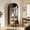 Walnut, variant on Leovanni 55" Sideboard Cabinet with Glass Doors, Wood Buffet Cabinet with Adjustable Shelves and Cable Management, Storage Console for Dining Room, Living Room, Entryway, Walnut