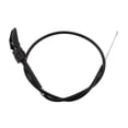 thumbnail image 1 of Black Professional High-performance Black Choke Control Cable Replacement For Yamaha Pw50 Py50 Pw80, 1 of 4