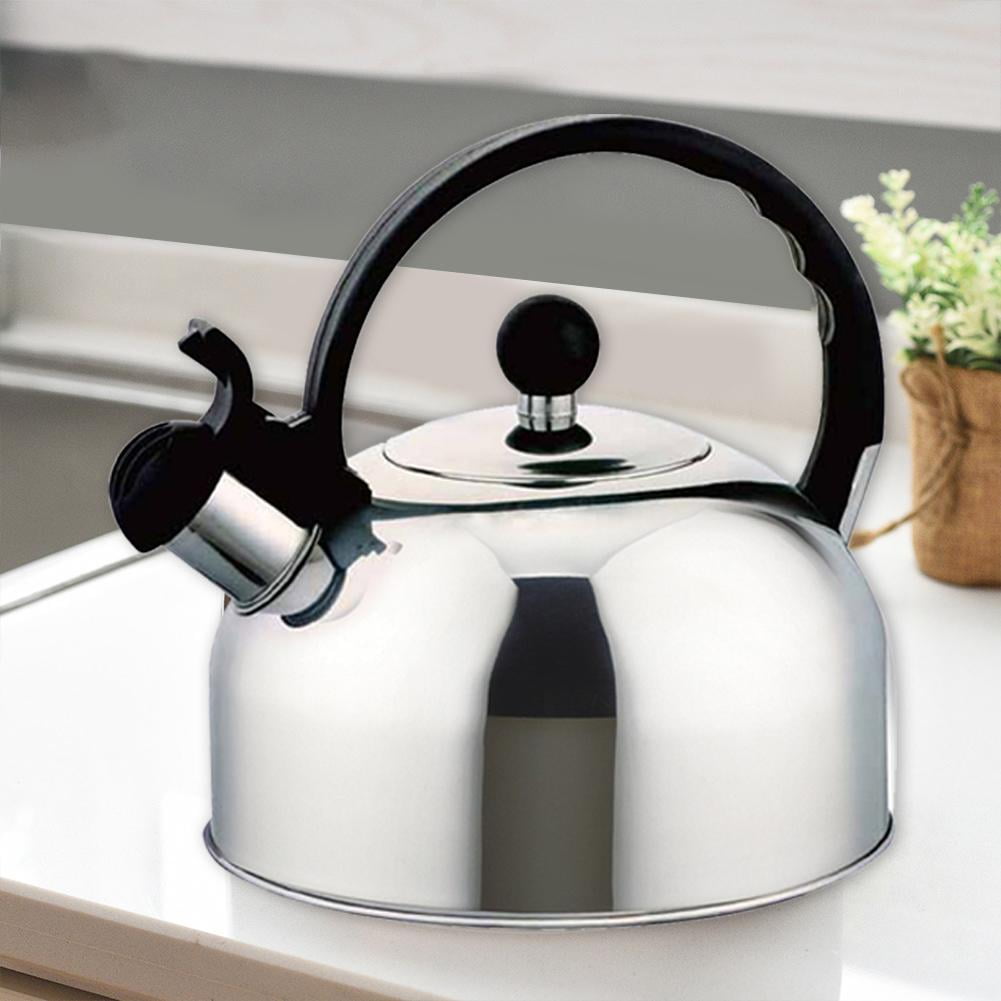 2.5L Stainless Steel Whistling Tea Kettle Food Grade Tea Pot with Heat