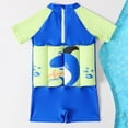 thumbnail image 2 of URMAGIC URMAGIC Toddler Kid Little Boy Girl Ugly Shark One Piece Flotation Buoyancy Swimsuit UPF 50+, 2 of 7