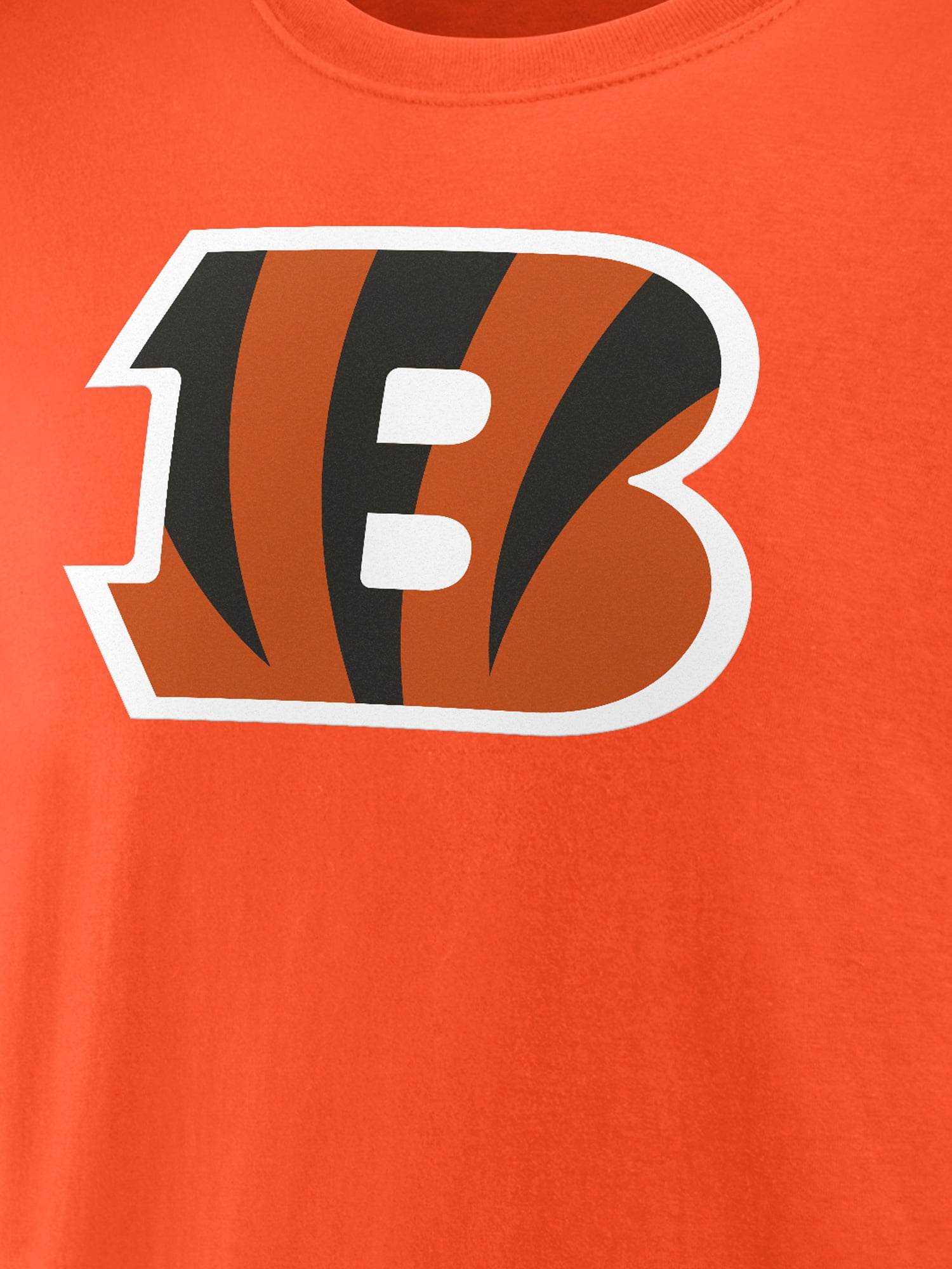 NFL Cincinnati Bengals Men's Cotton Orange Short Sleeve T-Shirt