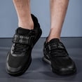 thumbnail image 3 of [Breathable Weightlifting Shoes] Breathable & Durable Men's Low-Top Weightlifting Shoes | Non-Slip Cross-Training Sneakers with Lace-Up & Hook & Loop Closure, 3 of 9