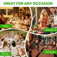 thumbnail image 3 of FPN Disposable Round Plates, 6 in, 250-Pack, Sugarcane, Compostable, Microwave-Safe for Events & Partiesngs, Events, 3 of 9