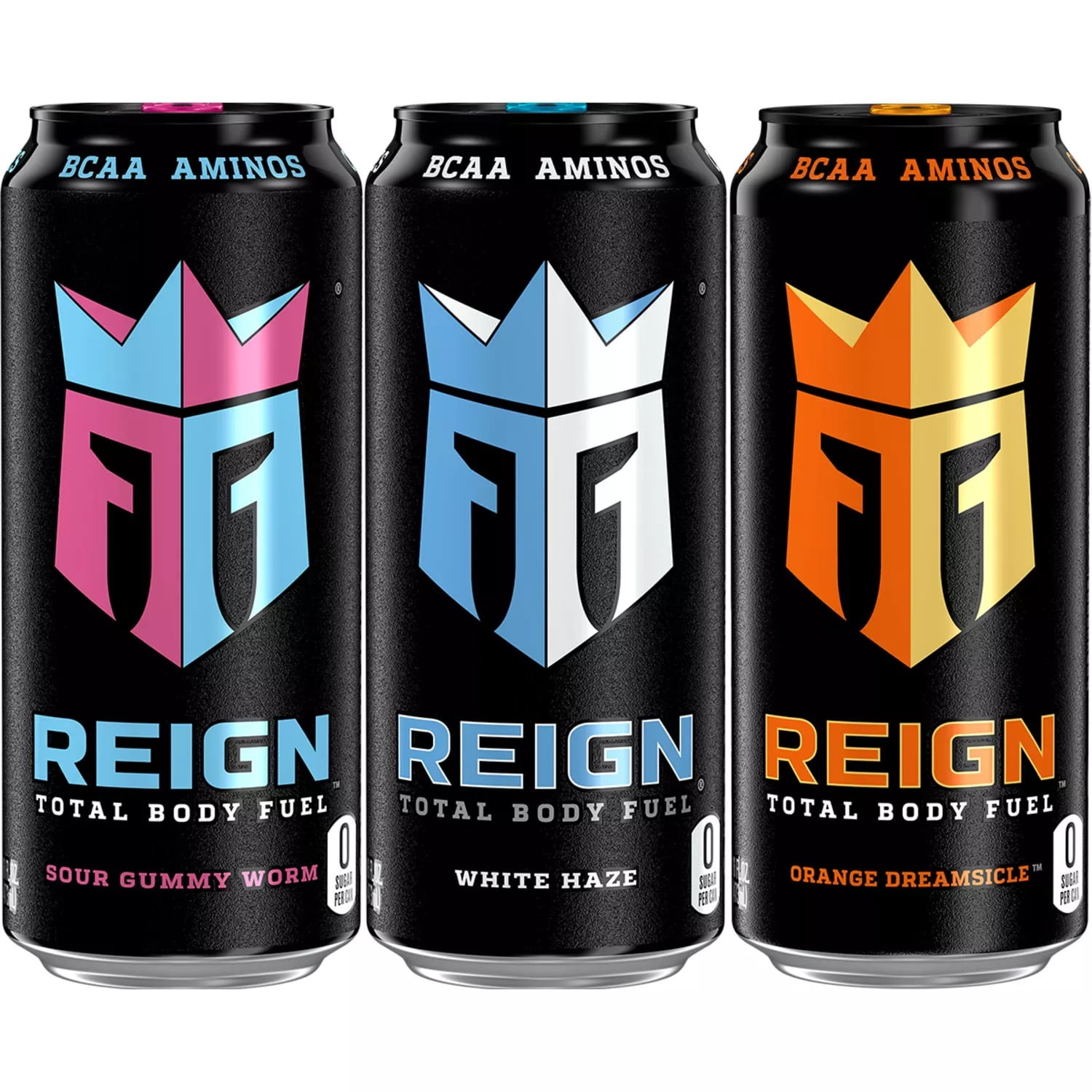 Reign Total Body Fuel Variety Pack, 16 Fluid Ounce (Pack of 24