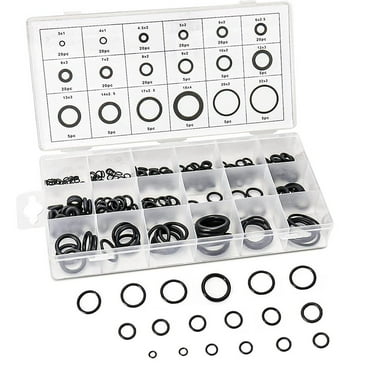 Baduseal 340-Piece O Ring Kit For Komatsu Excavators - 33 SAE Sizes NBR Rubber Hydraulic Seal Set