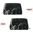 thumbnail image 3 of Xecao New York City1 Print Fashion Makeup PVC Bag Large Capacity Travel Cosmetic Bag for Women Organizer Toiletry Clutch, 3 of 8