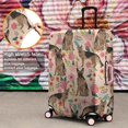 thumbnail image 4 of German Shepherd with Pioneer Flower Luggage Cover Fashion Suitcase Cover Baggage Covers Fit 25-28 Inch Luggage (Go Travel), 4 of 5