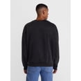 thumbnail image 3 of Men's Halloween Web Geometry Graphic Long Sleeve Sweatshirt from Way to Celebrate, Sizes XS-5XB, 3 of 5