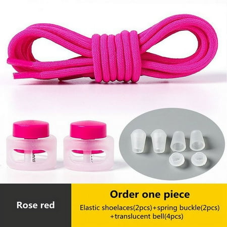

No Tie Shoelace Elastic Round Lock Shoe Laces Children‘s Sneakers Shoelaces Without Ties Kids Adult Laces for Shoes Shoestrings